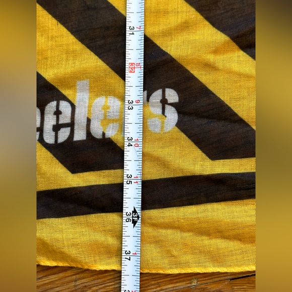 3/$10 bundle deal Pittsburgh Steelers Women's Scarf, sheer, NFL bandana wrap - Picture 2 of 6
